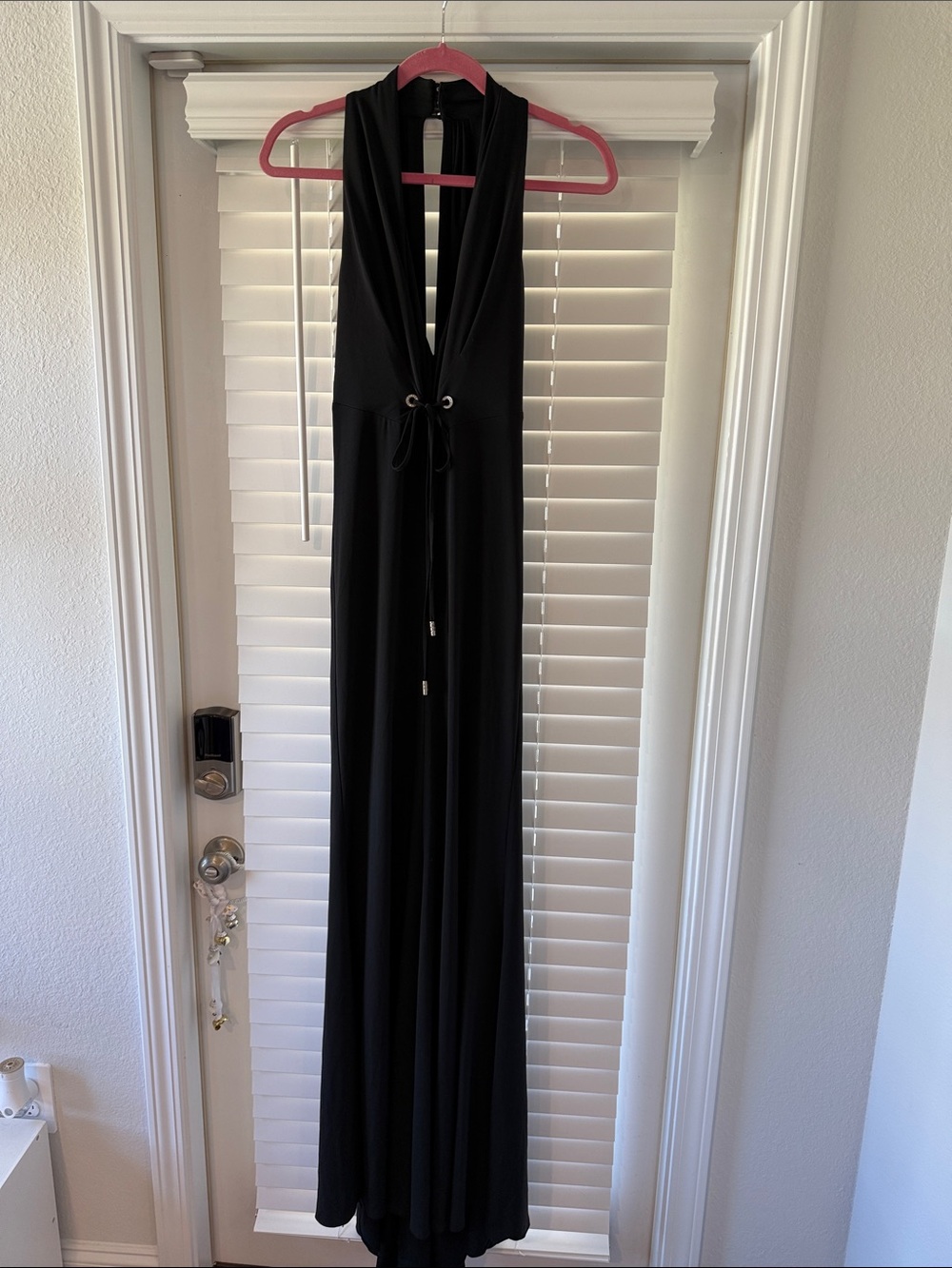 Black Halter Evening Dress  GORGEOUS!!!